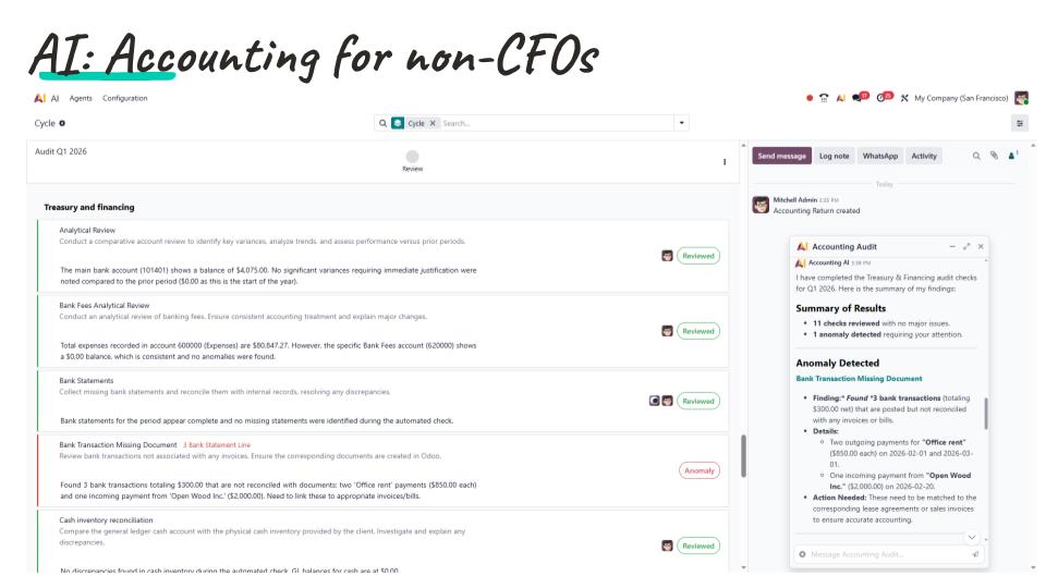 Accounting & finance: More automation, more transparency.